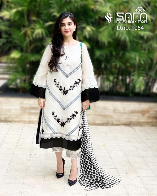 Safa Fashion 1064 Pakistani Salwar Suit Catalog